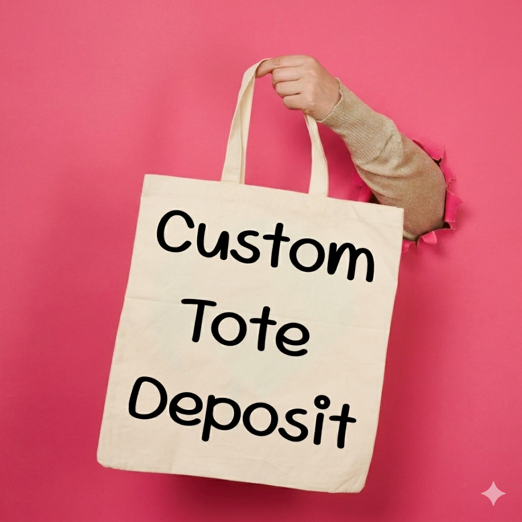 CUSTOM TOTES - DEPOSIT