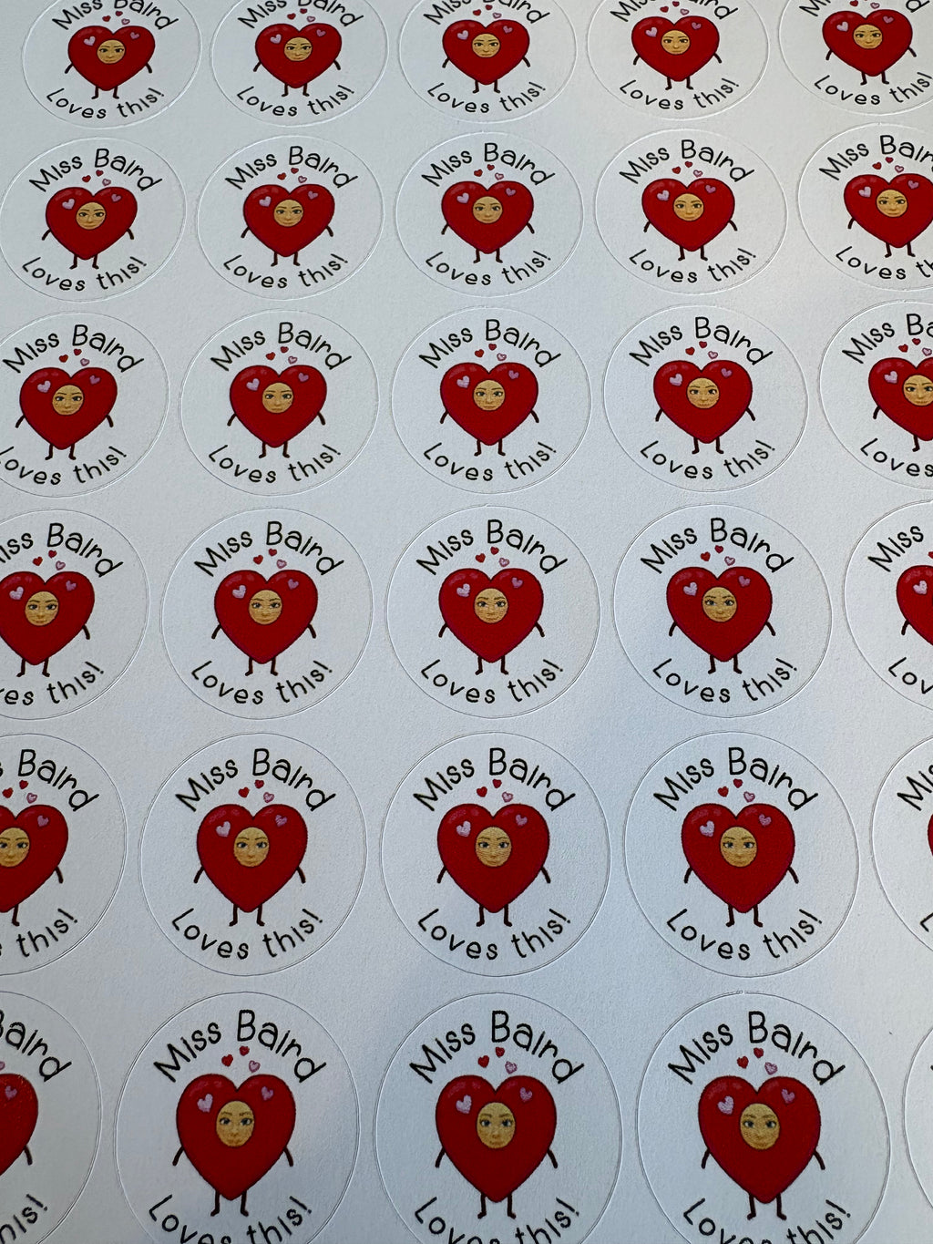 Custom - Love This Stickers