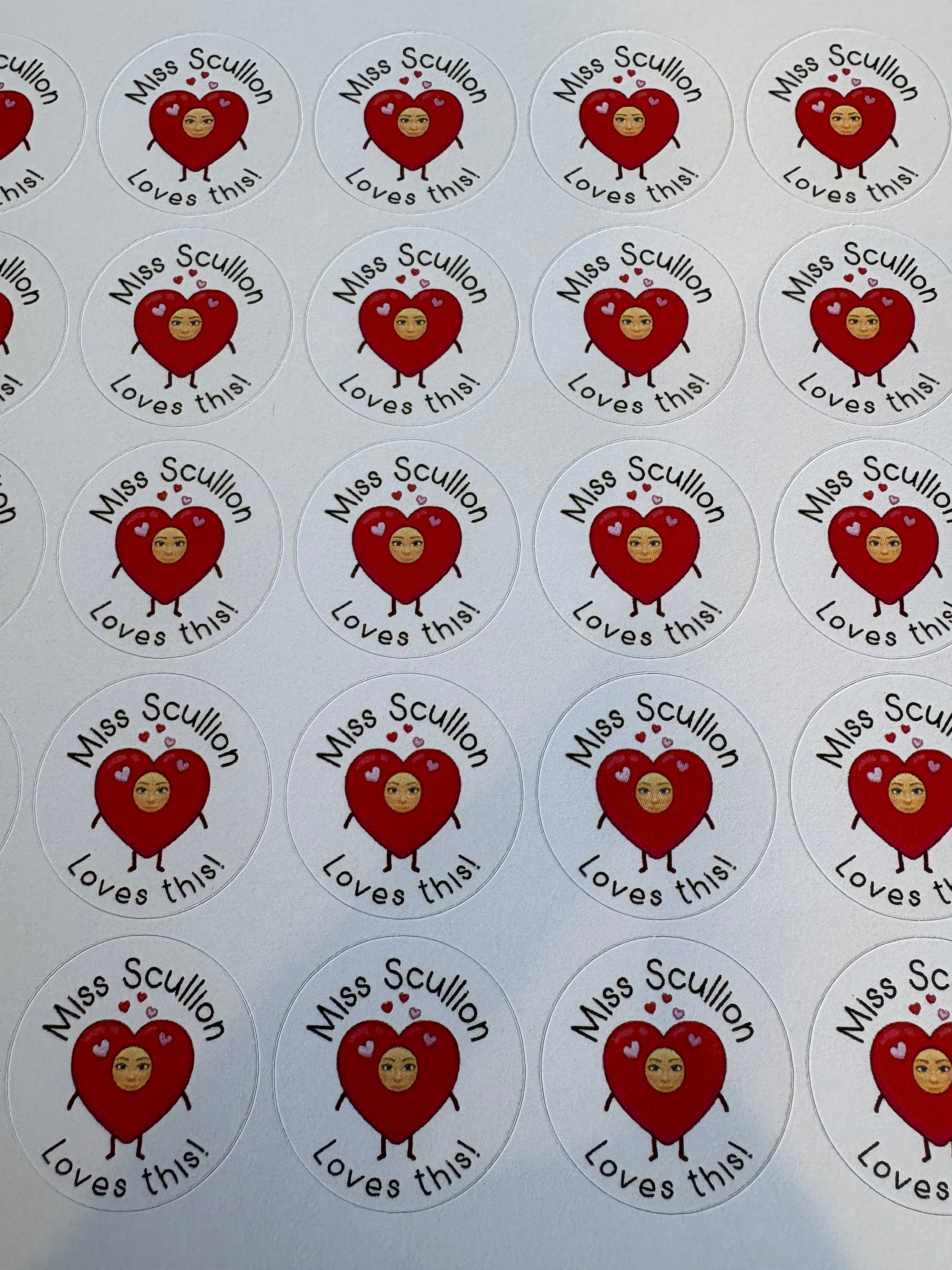 Custom - Love This Stickers