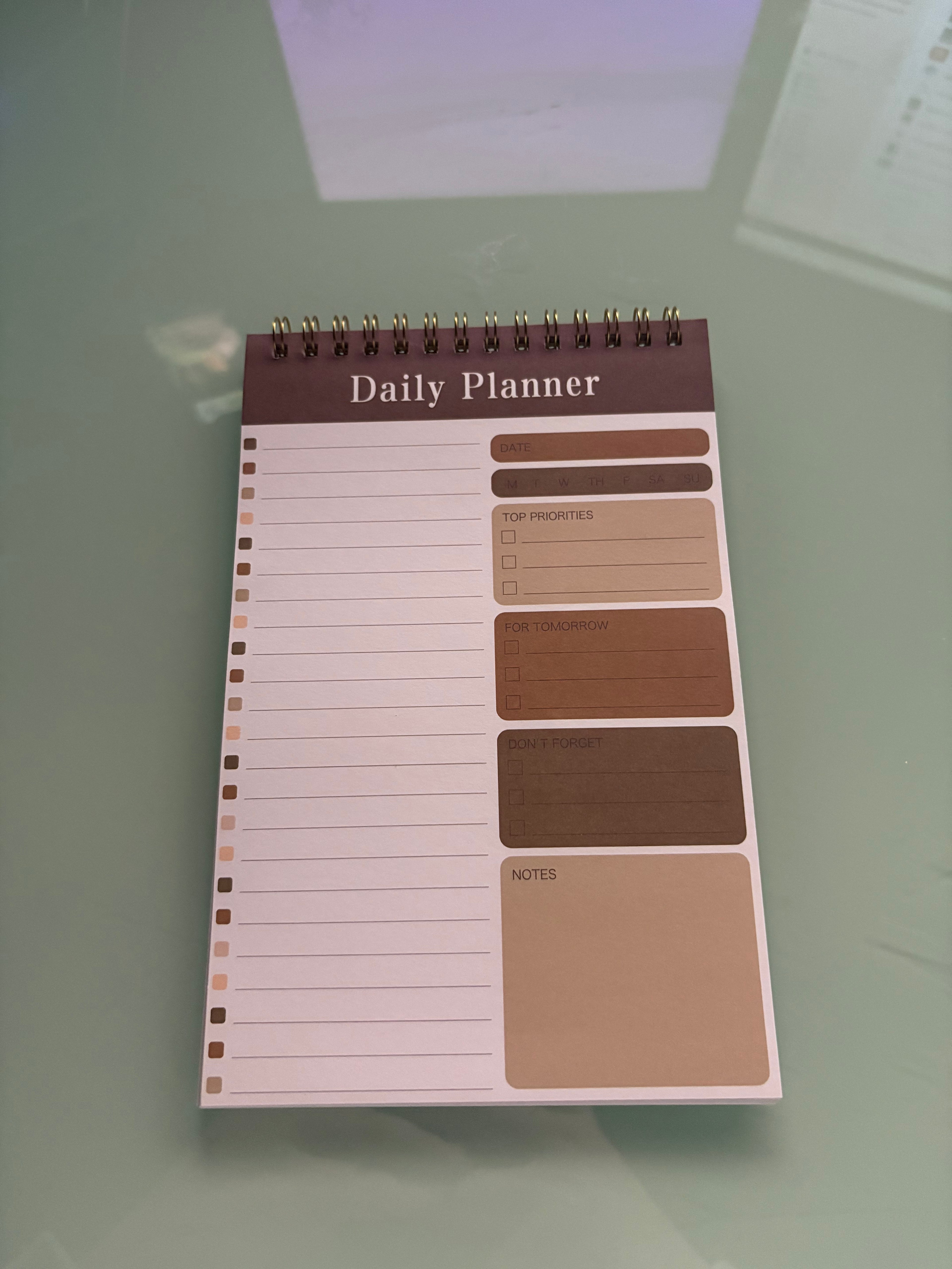Mocha Daily Planner