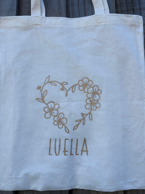 BLUSH HEART TOTE